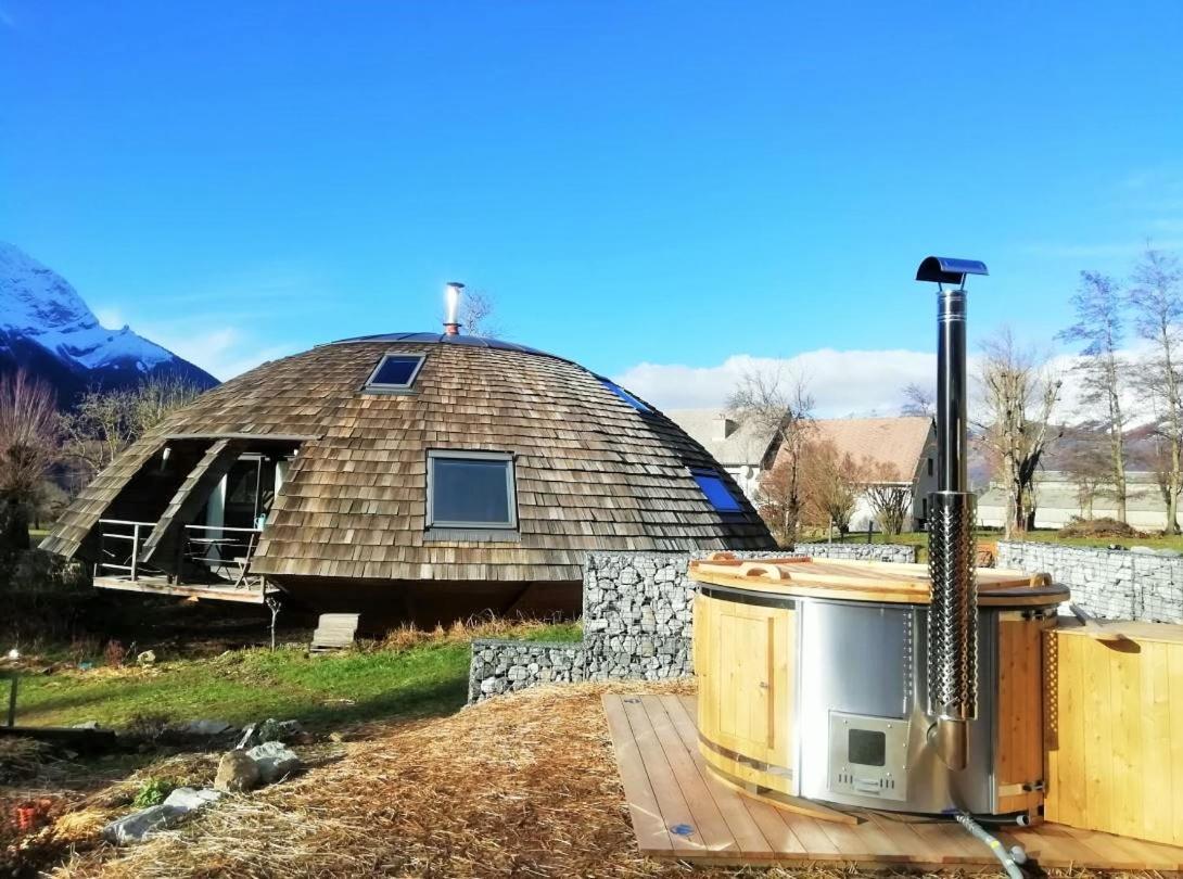 Au-Dela Des Nuages, Maison D'Hotes Insolite & Spa Aubessagne Экстерьер фото