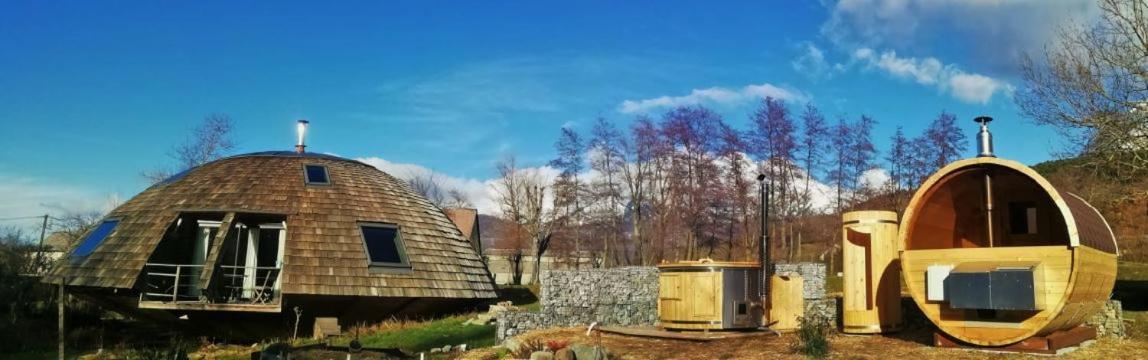 Au-Dela Des Nuages, Maison D'Hotes Insolite & Spa Aubessagne Экстерьер фото